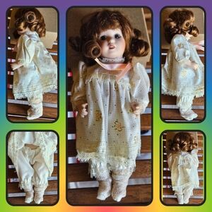 Paradise Galleries Porcelain Doll